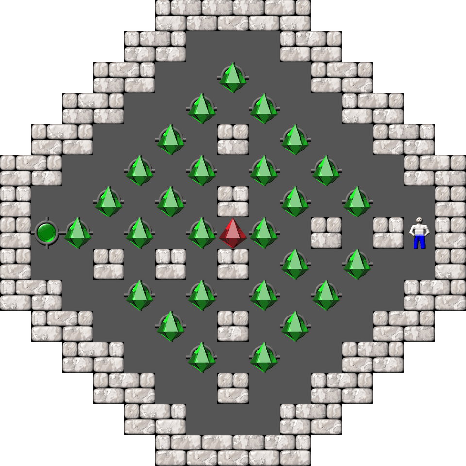 Сокобан Thinking Rabbit Arranged уровень 510